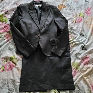 Zara Womens Navy and Orange Suit